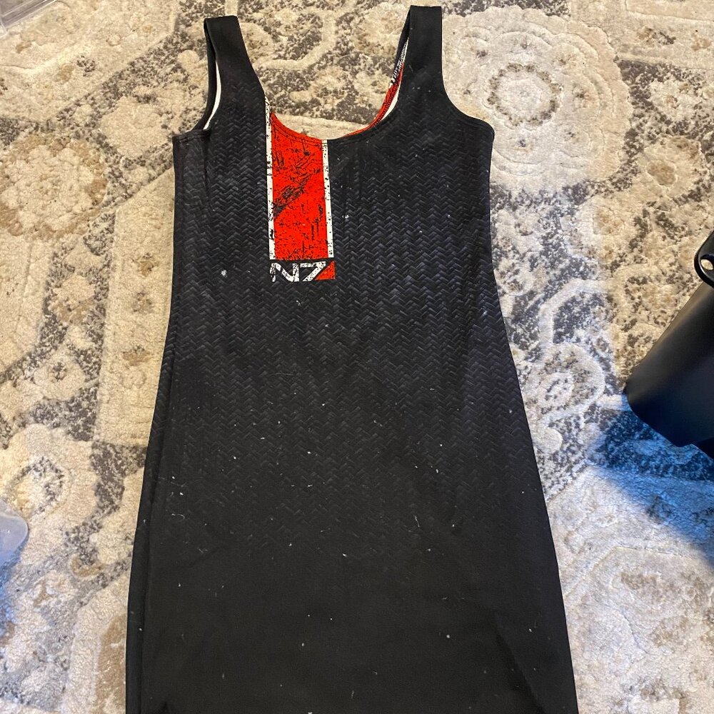Mass Effect N7 Carbon Fiber Bodycon Dress